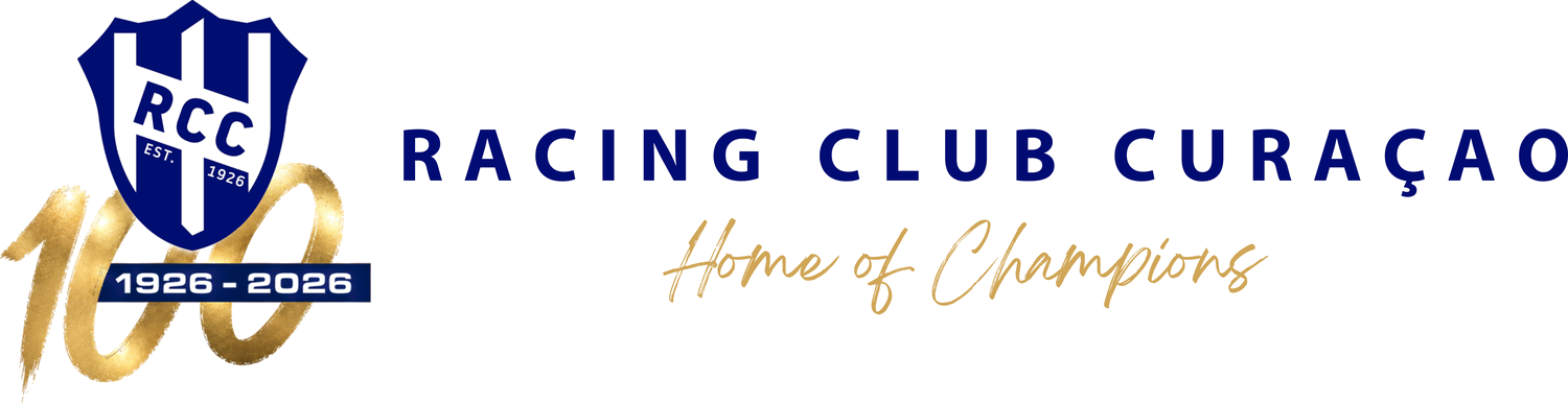 Racing Club Curaçao 1926 – 2026 · Home of Champions